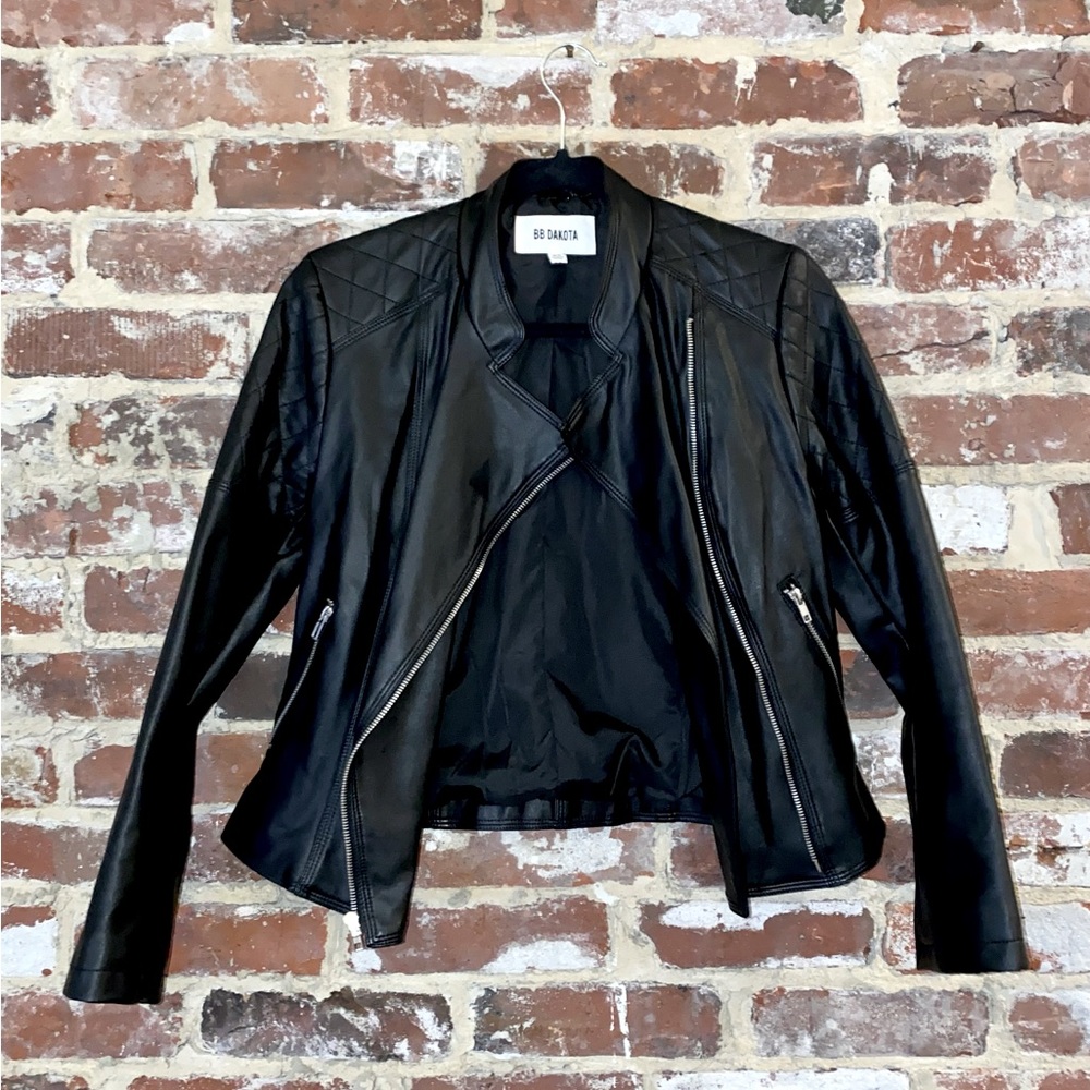 BB Dakota Textured Moto Jacket